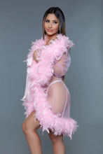 Load image into Gallery viewer, Short Marabou Robes Lingerie