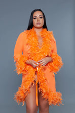 Load image into Gallery viewer, Short Marabou Robes Lingerie