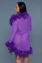 Load image into Gallery viewer, Short Marabou Robes Lingerie