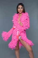 Load image into Gallery viewer, Short Marabou Robes Lingerie
