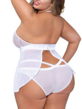 Load image into Gallery viewer, Kara Two-Piece High Neck Babydoll Curvy
