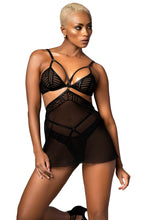 Load image into Gallery viewer, Bridgette Babydoll and Two-Piece Set (2 in 1)
